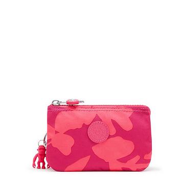 Kipling Creativity Small Printed Pouch Táska Piros | HU 2118SG